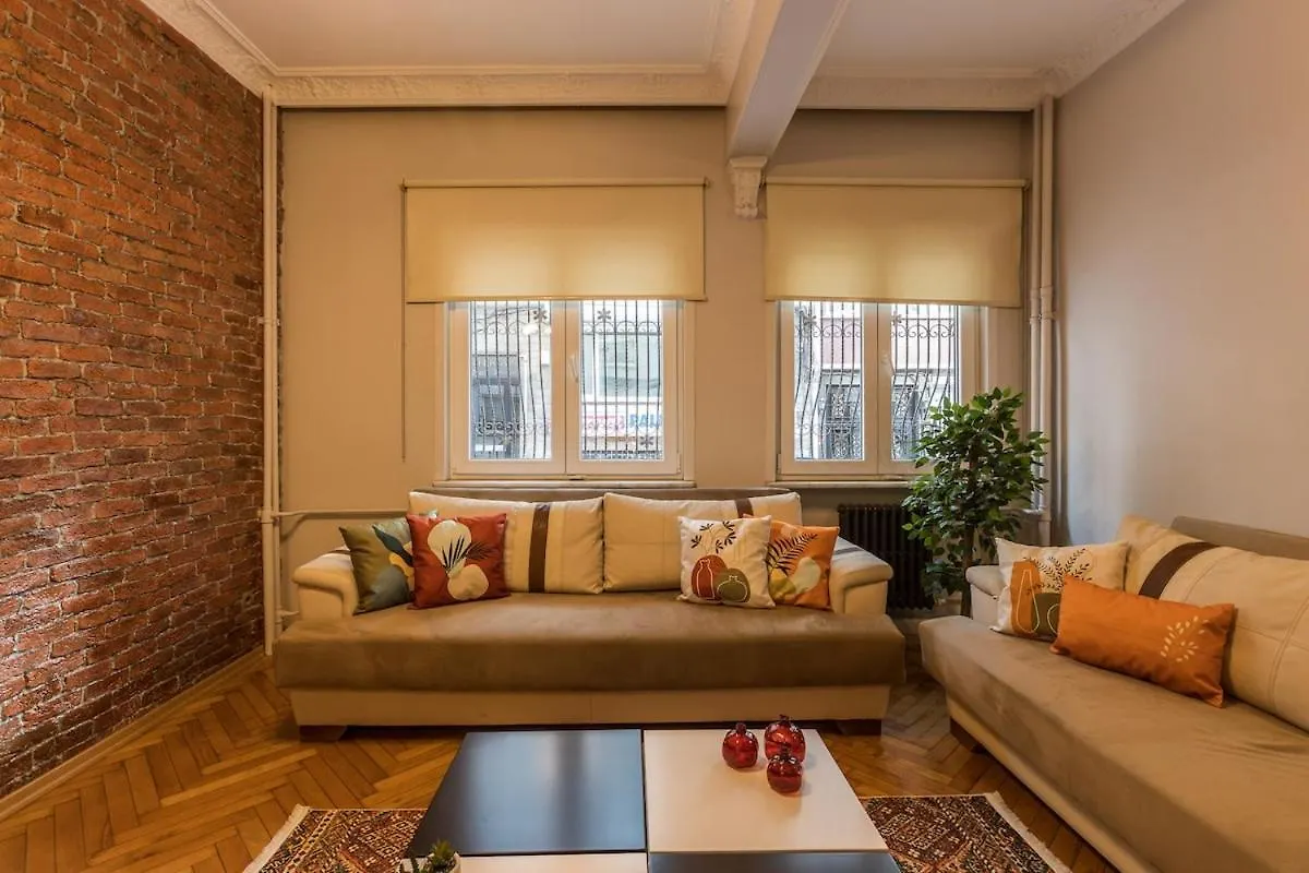 イスタンブールStylish 1Br Near Taksim & Bosphorus W Great Designアパートメント アパート イスタンブール